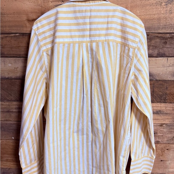 Banana Republic Yellow and White Top - Picture 2 of 5